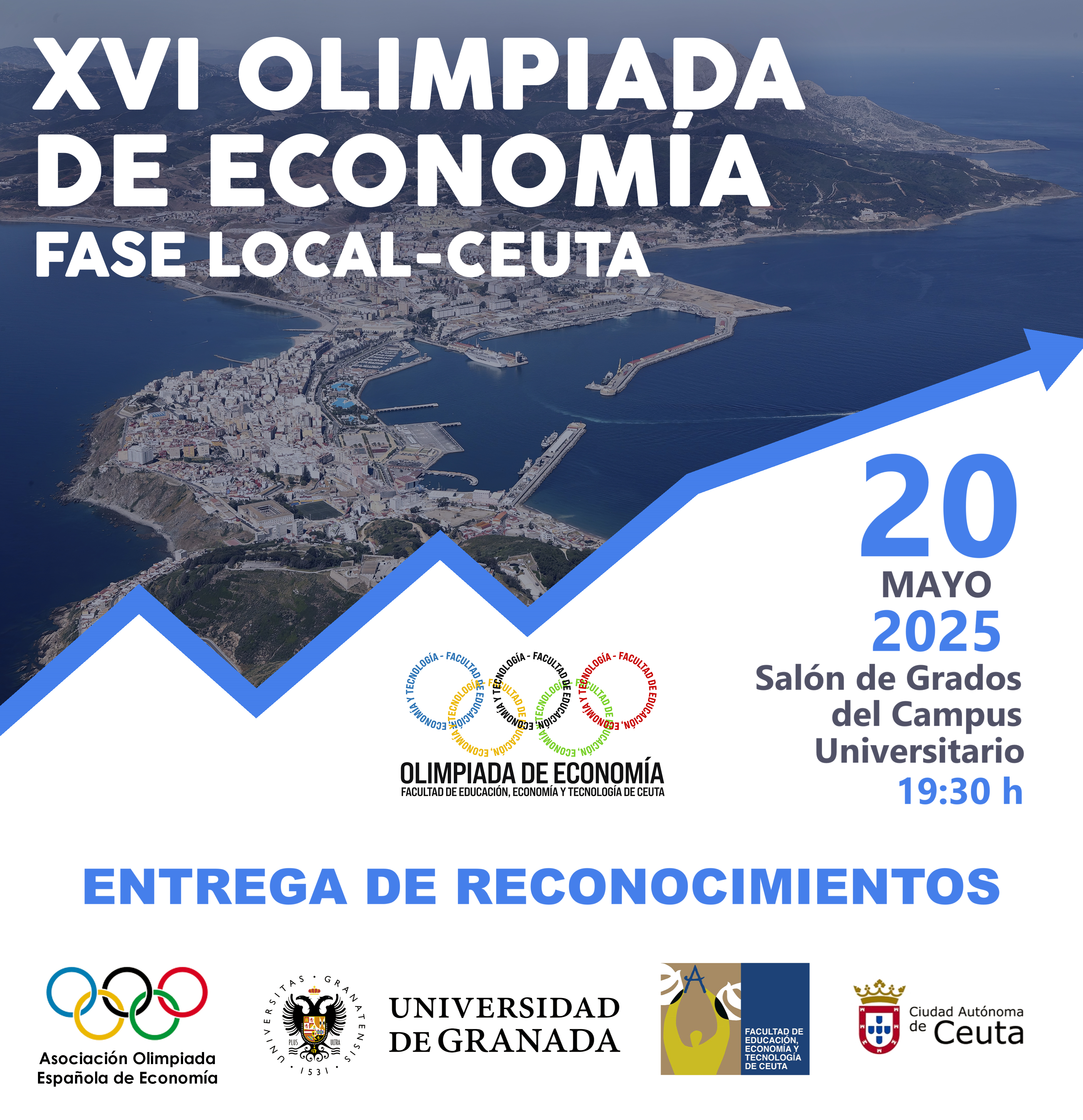 Entrega de reconocimientos - Olimpiada Economía Ceuta
