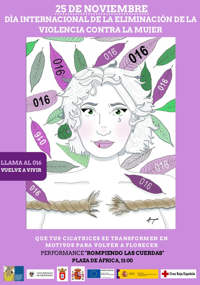 Cartel día internacional de la eliminación de la violencia contra la mujer Cartel día internacional de la eliminación de la violencia contra la mujer